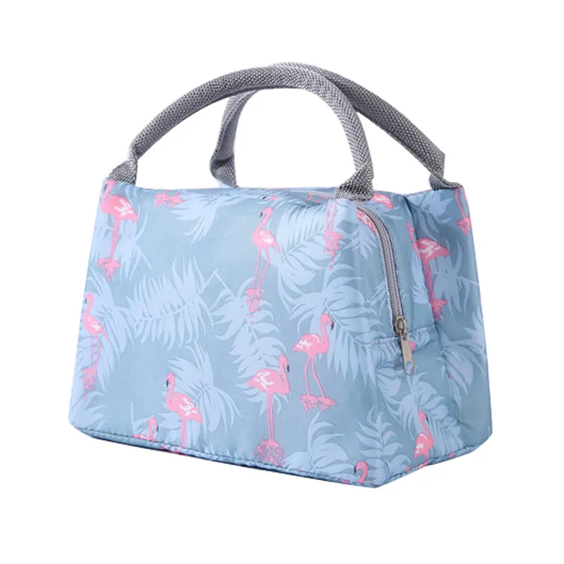 

Cartoon Animal Flamingo Cooler Bag Insulation Package Portable Insulated Thermal Cooler Lunch bags Tote Picnic Storage Bag Case
