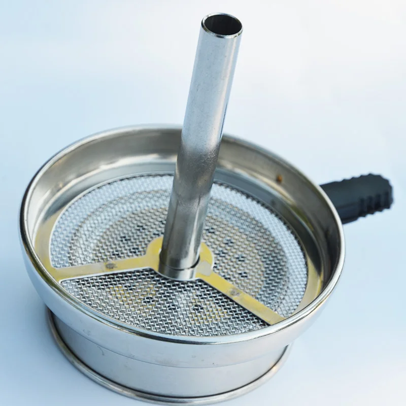 

Metal Screen Charcoal Bowl with Silicone Handle for Shisha Hookah Chicha Narguile Accessories