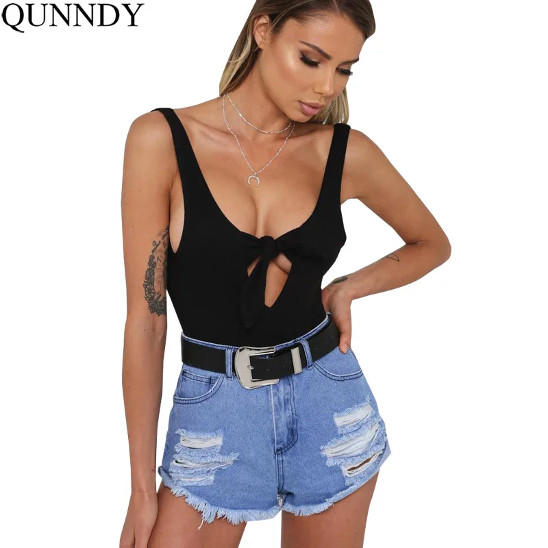 Sexy Women Sleeveless Jumpsuit 2018 Summer Ladies Pure
