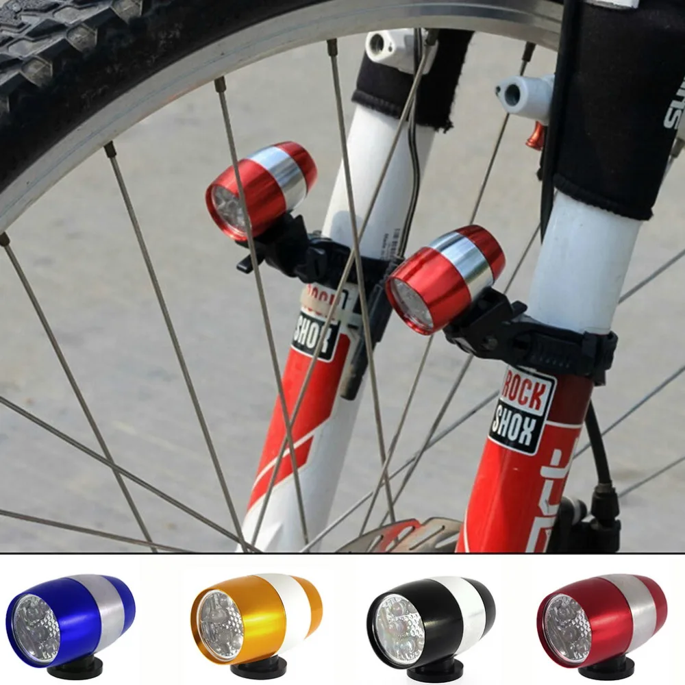 

Waterproof Ultra Bright 6 LED Bicycle Bike Front White Head Light Aluminium Alloy Mini Safety Cycling Flashlight