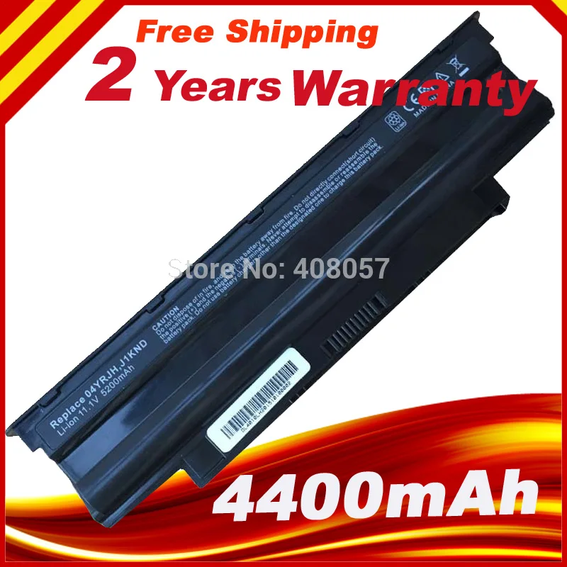 Laptop Battery For DELL Inspiron 13R 14R 15R 17R M411R M5010 N3010 N3110 N4010 N4110 N5010 N5030 N5110 N7010 N7110 M501