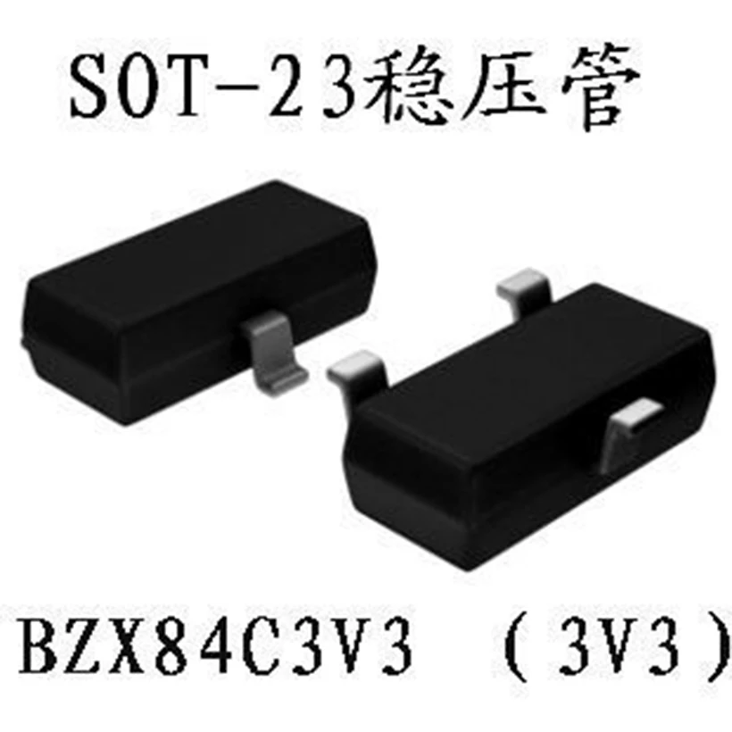 Бесплатная доставка Zener BZX84C3V3 3V3 sot 23|free|zenerzener 3v3 | АлиЭкспресс