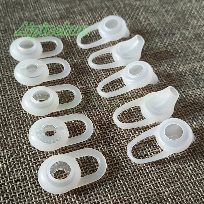 

Aipinchun 10PCS/Lot Replacement Silicone Eartips Eargels Earbuds Ear Tips For Bluetooth Headphone
