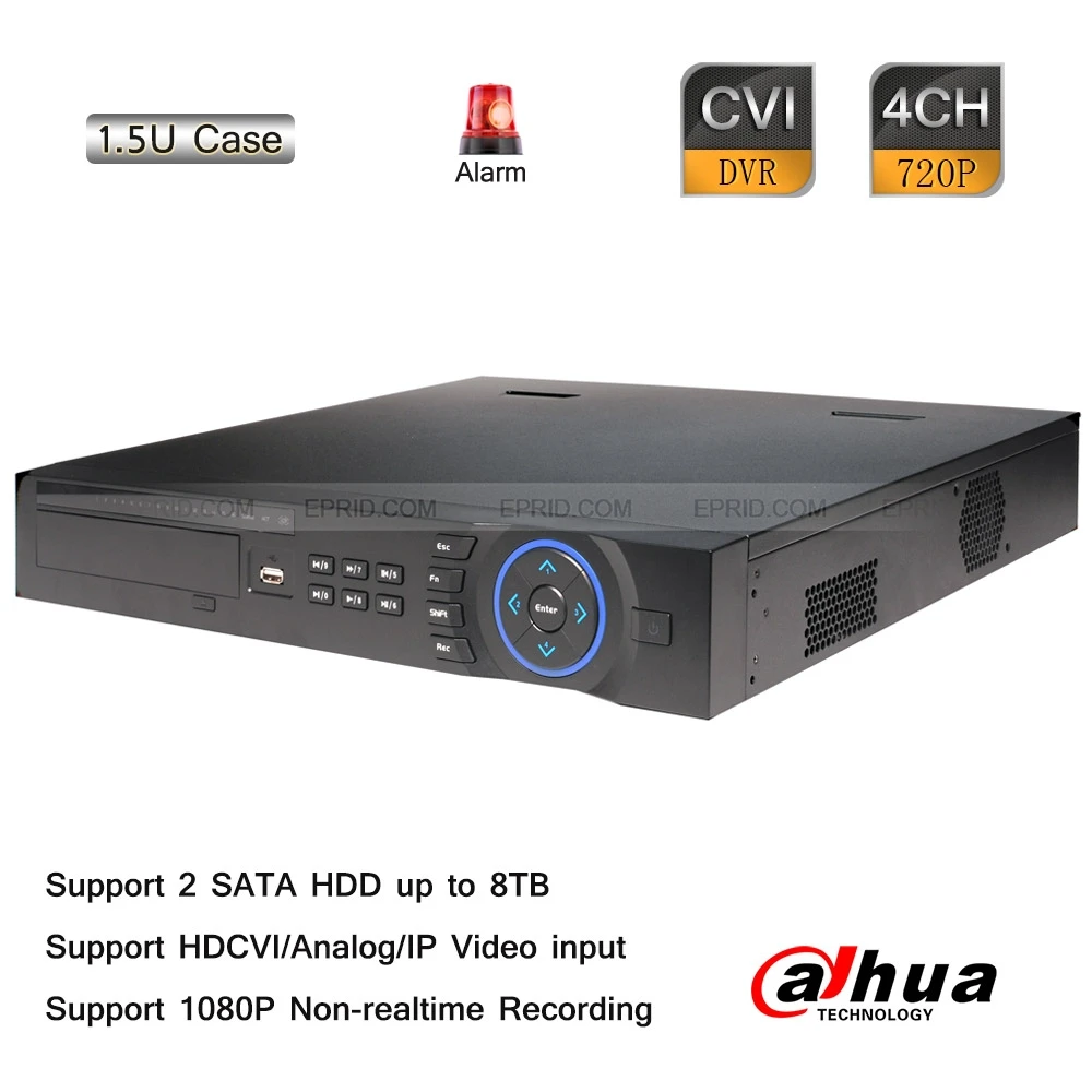 

Dahua 4CH Tribrid 720P-Pro 1.5U HDCVI Analog Hybrid DVR 2CH 1080P IP Input