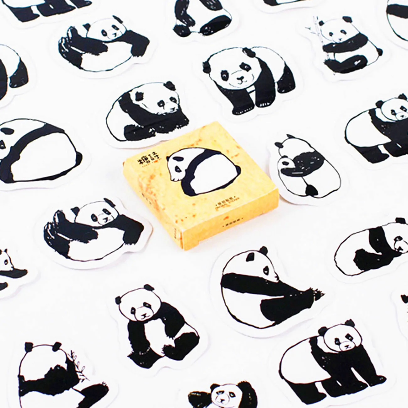 

1pcs Memo Pad Notebook Diary of Stickers Notepad China's Panda Paper Note Book Replaceable Stationery Gift Traveler Journal