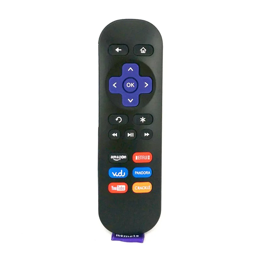

New Replacement Remote Control For ROKU 1 2 3 4 LT HD XD XS Ruko 1 Roku 2 Roku 3 With Strap Netflix Youtube Vudu Key