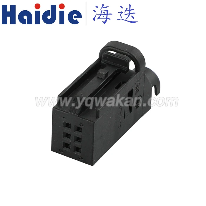 

Free shipping 5sets 6pin Auto Electri harness plug Car tire pressure alarm plug 6P modified connector 4D0 971 636