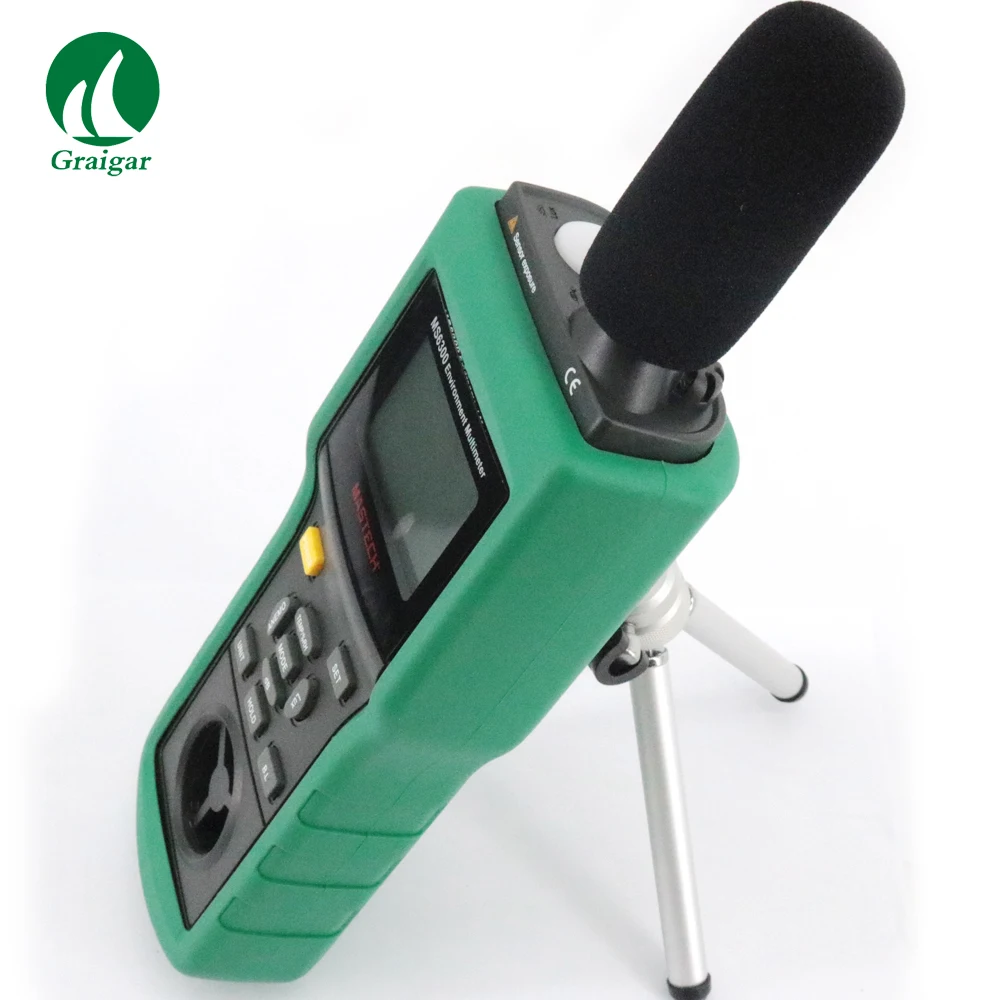US $129.01 Mastech MS6300 Multifunction Environment Tester LUXWindSoundTempRH Tester