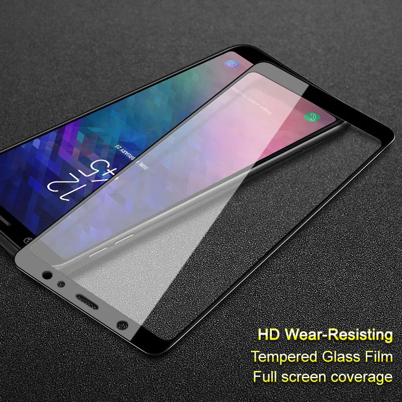 3D полное покрытие закаленное Стекло для samsung A6 6 Plus с уровнем твердости 9H Экран Защитная пленка для samsung Galaxy A6 A6+ A6Plus Защитная крышка