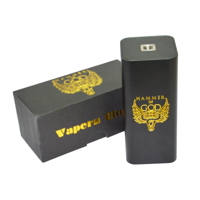 

New Arrival Hammer of God V3 Box Electronic Cigarette Box Mods for 510 Thread RDA Atomizer Fit 4pcs 18650 Battery Mech Box Mod
