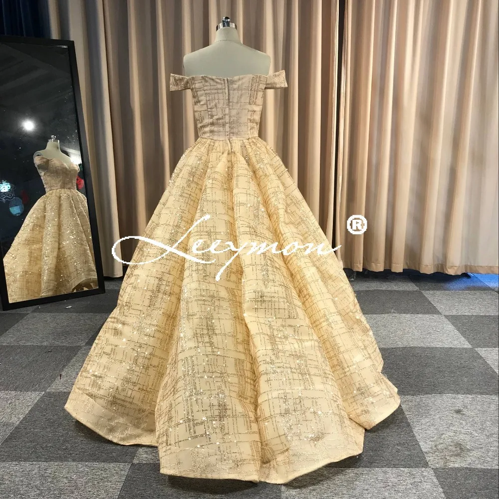 Robe De Soiree золото с блестками вечернее платье, с вырезом лодочкой бальное платье вечернее длинное официальное плиссированное платье