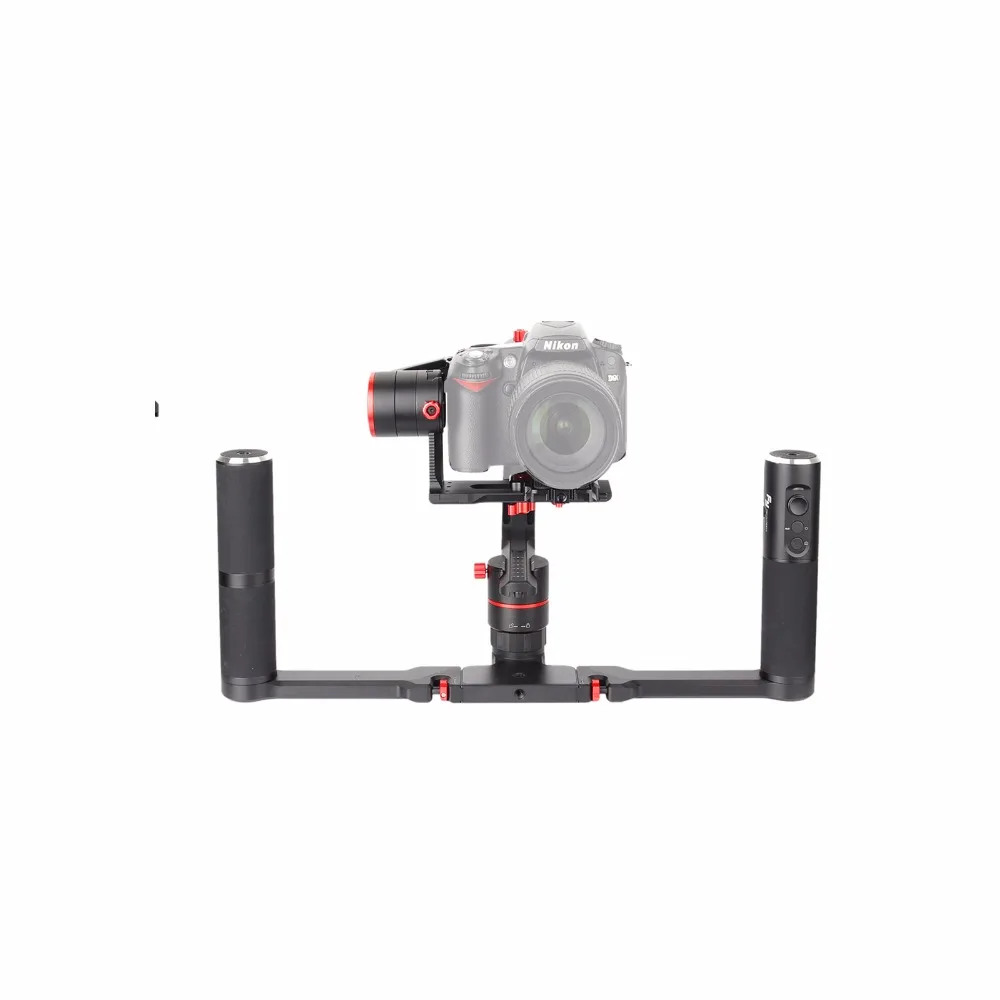 

FeiyuTech Feiyu a1000 3-Axis Gimbal Stabilizer with Dual Handle for a6500 a6300 a6000 RX100 IV III II RX10, Panasonic G7