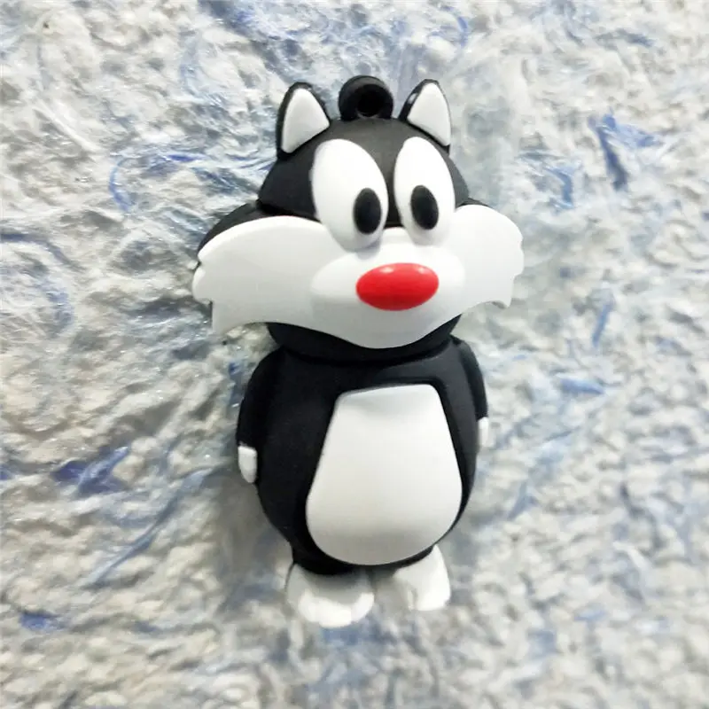 

Cartoon usb 2.0 disk fox usb flash drive 64gb 32gb pen drive 16gb 8gb 4gb Animal Wolf memory stick pendrive for kid gifts