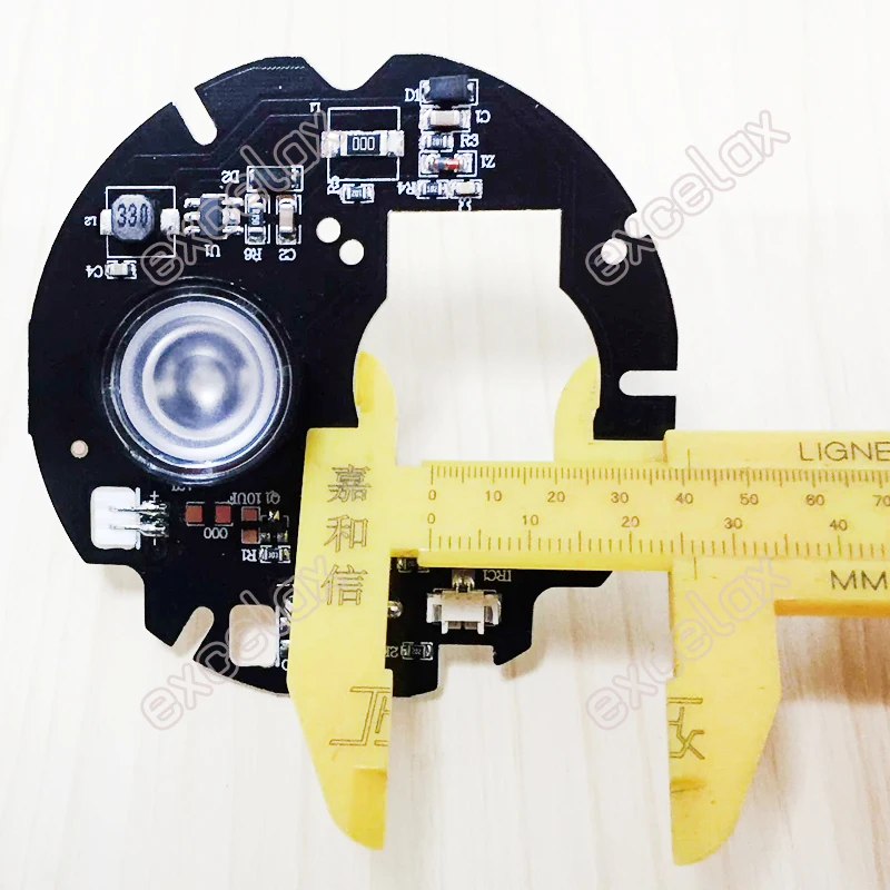 5 шт./лот 1x LED массив ИК 10 м~ 20 круглая плата блока управления процессором размеры 71 светодио дный инфракрасный ночное видение 850nm для Hik купольная камера случае