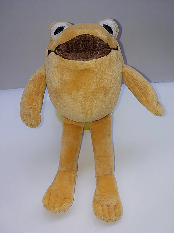 frog and toad plush dolls