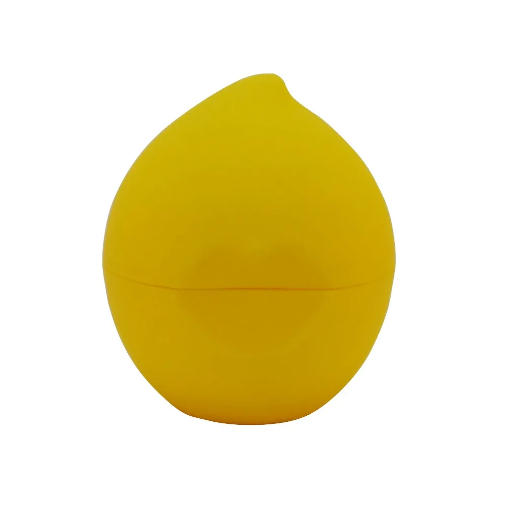 

Peach Shaped Yellow Color Make Up Case Cosmetic Lip Balm Gloss Container New(A689A-Yellow=2pcs)