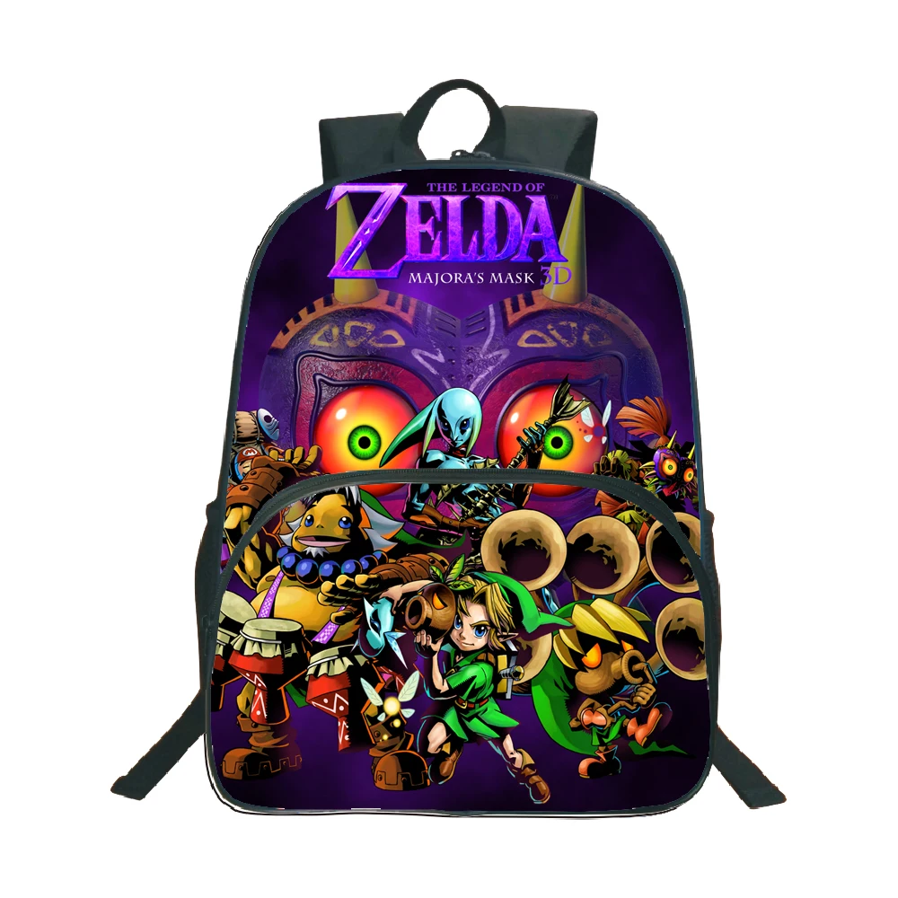 

2019 Hot Sale Students Boys Girls The Legend of Zelda Rucksack Fashion Beautiful Popular Pattern Schoolbag Daily Backpack Gifts