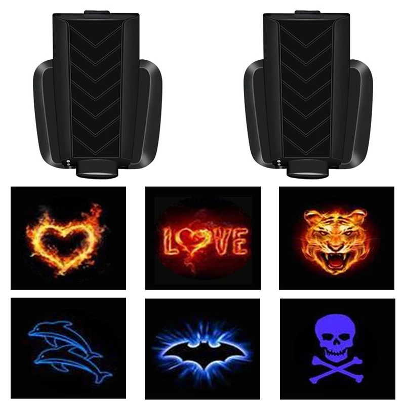 Wireless Seven Color Cycle Car Door Sill Protector Car Styling Accessories with TRD Logo Car Door Entry Guard with LED Breathing Light
