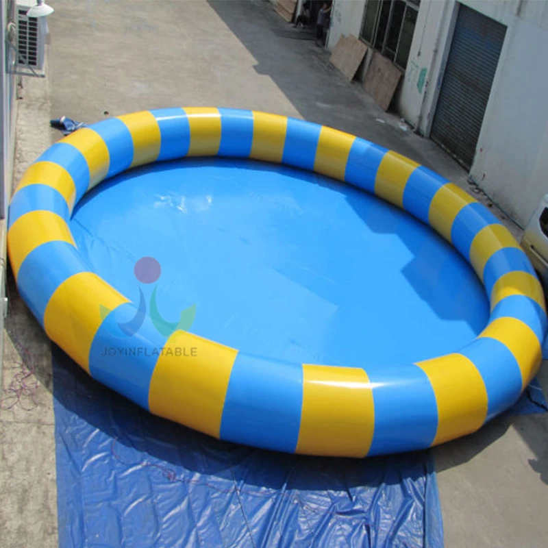 Диаметр 6 м круглый надувной плавательный водный детский бассейн с воздушным насосом для продажи