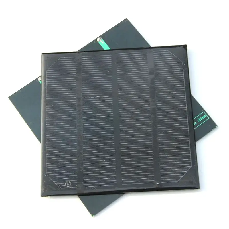 

Hot Sale 10PCS/Lot 2W 6V Solar Cell Mono Epoxy Solar Panel Solar Module DIY Solar Charger 115*115MM High Quality Free Shipping