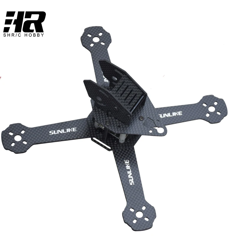 

Through the machine S210C rack FPV four-axis DIY rack ultra-light frame wheelbase 210mm pure carbon fiber rack