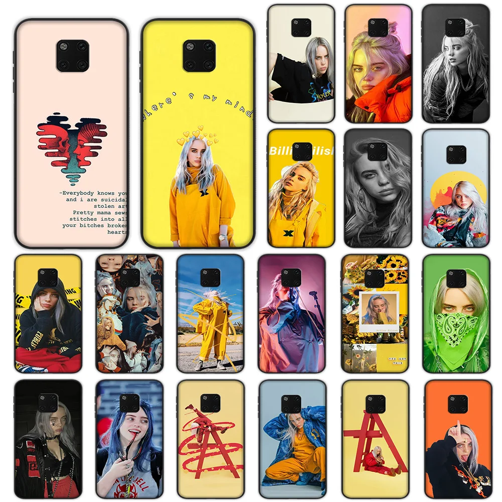 

Billie Eilish Soft Case for Huawei P9 P8 Lite Mate 10 20 Lite Pro Cover
