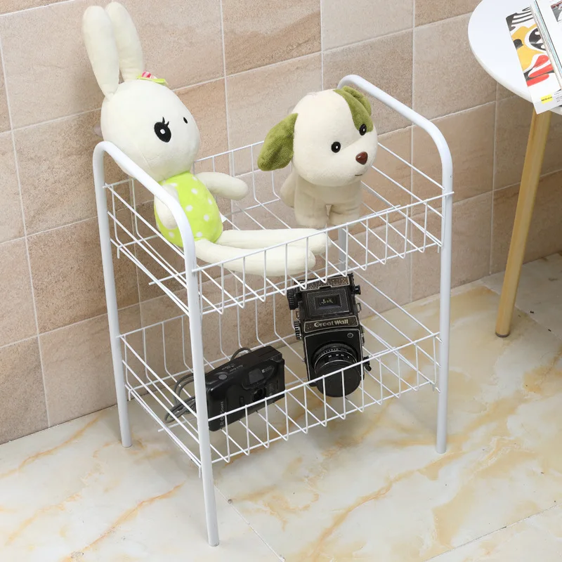  Kitchen rack floor multi-bedroom bedroom removable wheel storage shelf bathroom trolley WF4021954 - 32998218006