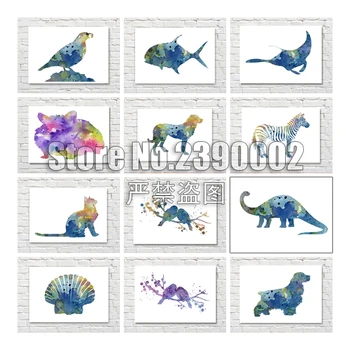 

5D Diamond Mosaic DIY Diamond Painting Cross Stitch Watercolor Birds and zebras Home Decor Rhinestone Full Square Handmade Gift