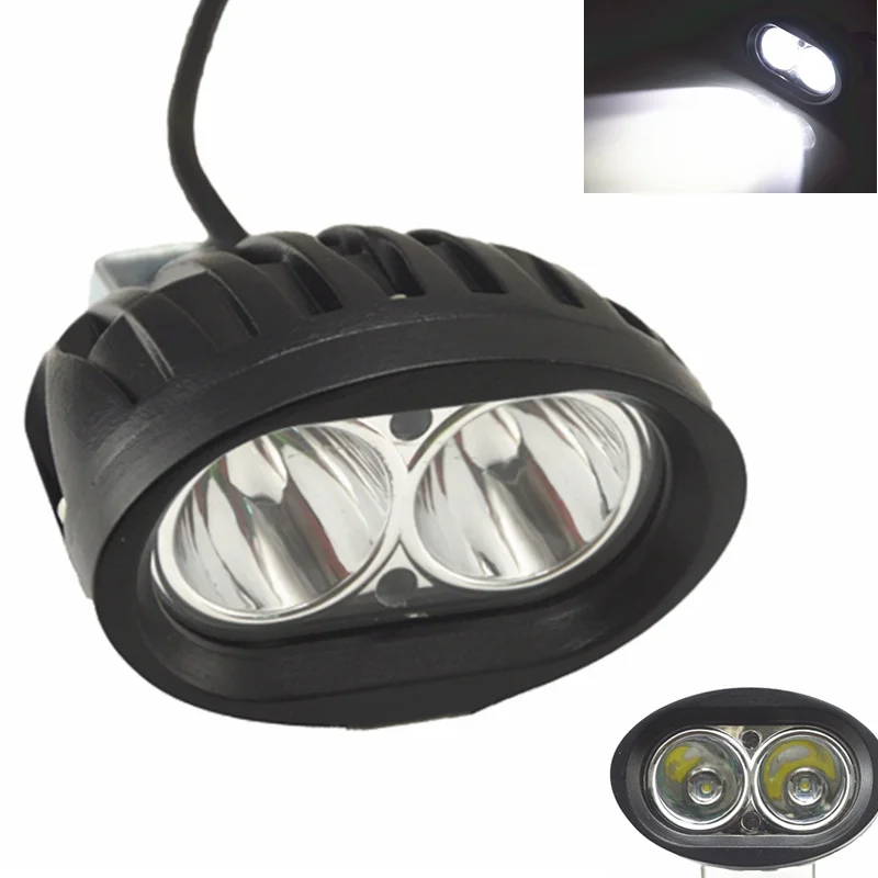 

Waterproof 12-80V Motorcycle LED Headlight Headlamp Motorbike Fog Head Lights Universal For Pit Bike Spot White