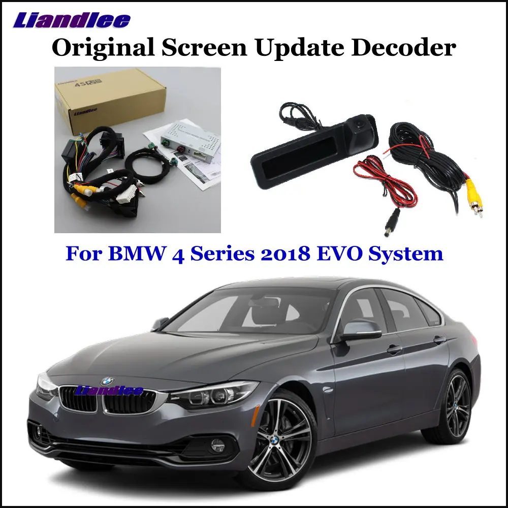 

For BMW 4 Series F32/F33/F36 NTB EVO System Car Rear View Backup Camera Reverse Parking CAM HD Decoder