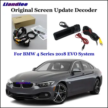 

Liandlee For BMW 4 F32/F33/F36 EVO System Car Original Screen Update System Rear Reverse Camera Digital Decoder Display Plus