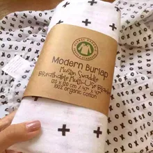 Новорожденных муслина Одеяло Aden Anais ребенок многофункциональный Одеяло младенческой parisarc для новорожденных XO/Cross Обёрточная бумага 120x120 см