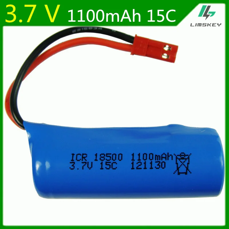3 7 V 1100mAH Lipo батарея для FT008 H227 33 вертолет с дистанционным управлением JST разъем 18500