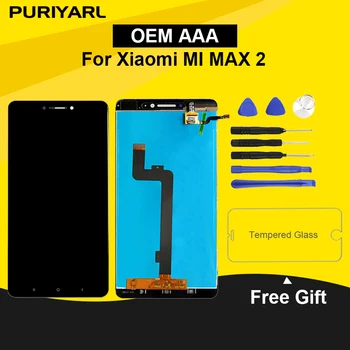 

OEM Original AAAAA LCD Screen For XIAOMI Mi MAX 2 LCD Display With Touch Screen Replacement Digitizer Assembly No Dead Pixel