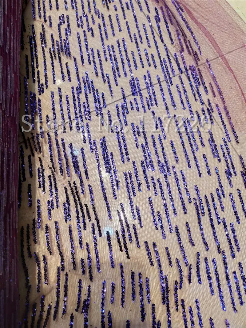 

Новинка, блестящее французское Тюлевое кружево, модное Африканское французское кружево с блестками