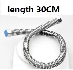 304 водонагреватель из нержавеющей стали сильфонный гофрированный шланг для горячей и холодной сантехники длина 20 см до 500 см - Цвет: Цвет: желтый
