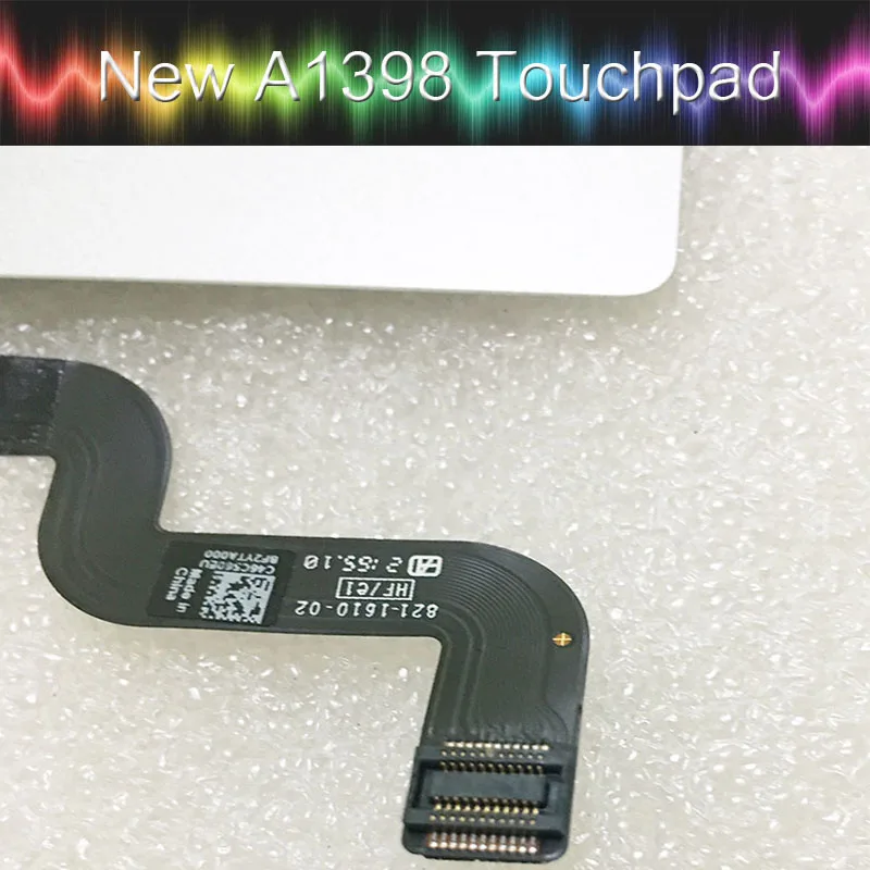 New A1398 Touchpad With Flex Cable For Macbook Retina 15" A1398 Trackpad 2012 Year