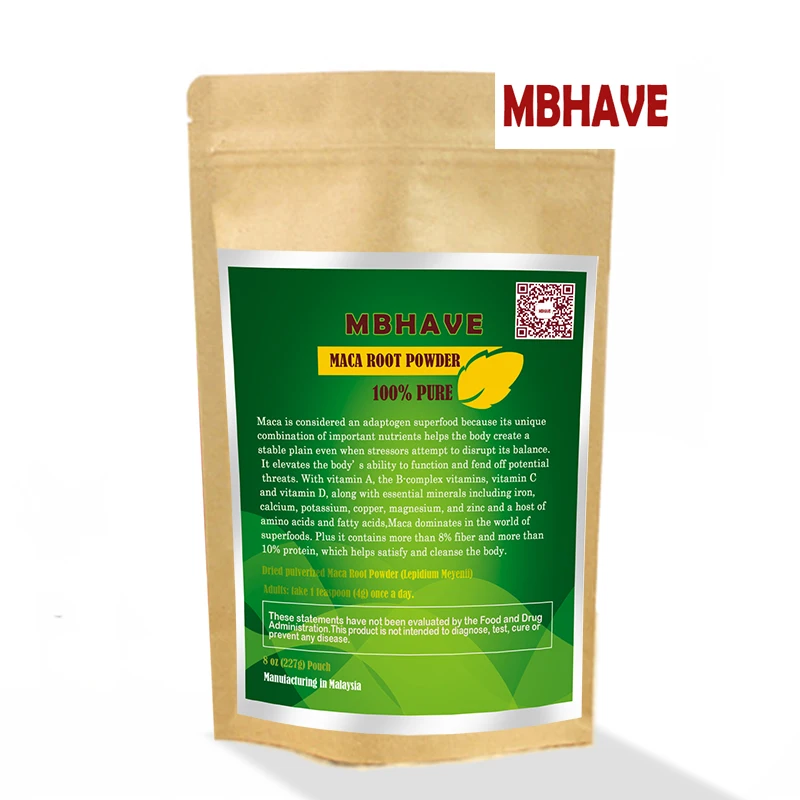 Maca Root Powder 8oz 100 Pure Premium Quality All Natural Energy Booster