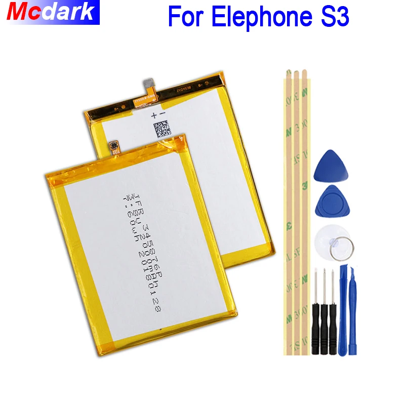 Аккумулятор Mcdark для мобильного телефона Elephone S3 аккумулятор сотового 2100 мАч +