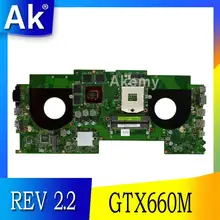 G46VW MAIN_BD.OM/QC/AS GTX660M 2 Гб VRAM материнская плата REV 2,2 для Asus G46V G46VW материнская плата для ноутбука 60-NMMMB1100-E02 протестирована