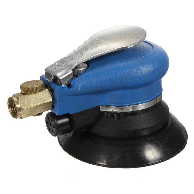 6 Inch 10000rpm Round Air P alm Orbital Sander Random for P alm Sander 150mm Dualable Action Auto Body Orbit DA Sanding