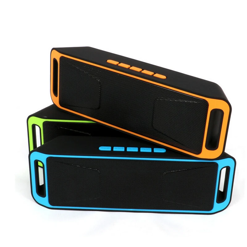 

Wireless bluetooth speaker portable outdoor audio double horn Bass Sound Subwoofer mini speakers support TF/UDisk Multifunction
