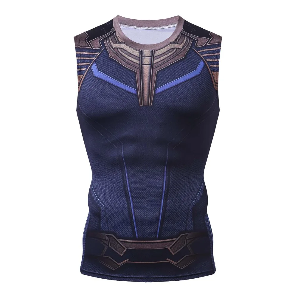 New Avengers 3 Thor G yms Bodybuilding Brand Tank Top Men Compression Summer Fitness Clothing Fashion Muscle Sportswear