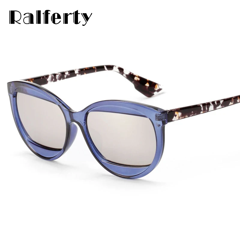 

Ralferty Cat Eye Sunglasses Women Brand Designer Mirrored Gradient Sun Glasses For Women Tortoise Sunglass 2017 Shades X1752