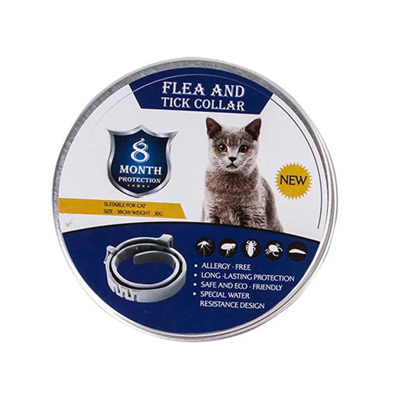 38cm for cats Безопасность домашних животных, собак кошек Открытый Анти Блоха клещей ошейник Регулируемый Анти-насекомое ошейники для собак кошка шеи ремешки - Цвет: 38cm for cats