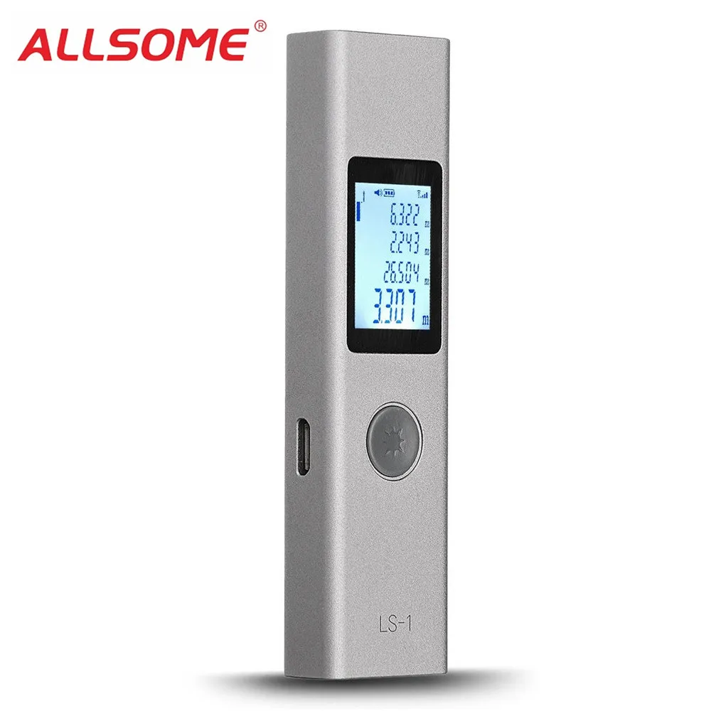 

ALLSOME ATuMan LS-1 Intelligent Rechargeable Digital Laser Rangefinder Distance Meter Range Finder Measure HT2418