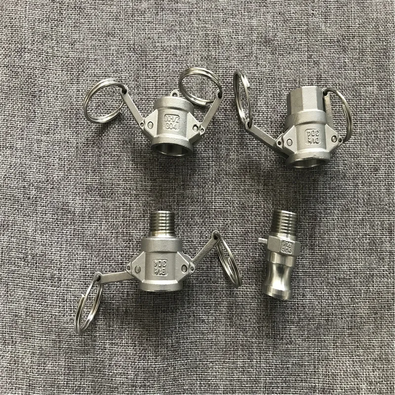 304 нержавеющая сталь Homebrew Camlock фитинг адаптер 1/2 &quotNPT Barb быстрое разъединение для