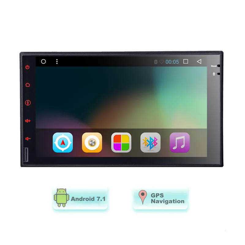 Cheap 7" 2Din Android 9.1 Quad Core Car Stereo Multimedia Player 2GB RAM 16GB ROM Autoradio Universal GPS Navigation Car Radio 0