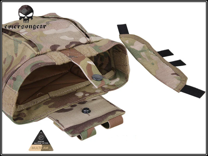 Emersongear Molle Acessórios Táticos Emerson Tactical Revista Dump Pouch Mag Malotes Multicam Em9042 Coyote Marrom Preto 7 Dump Pouch Mag Pouch Malotes Multicam EM9042 Coyote Marrom Preto