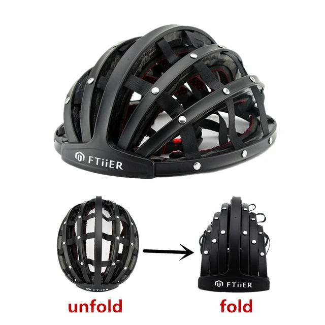 2017 New Foldable Cycling Helmet Portabel Ultralight Road Bike Helmet Unisex Bicycle Helmet Adult Mountain Capacete Ciclismo